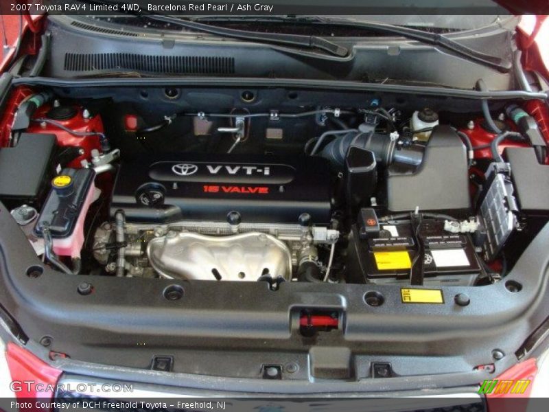 Barcelona Red Pearl / Ash Gray 2007 Toyota RAV4 Limited 4WD
