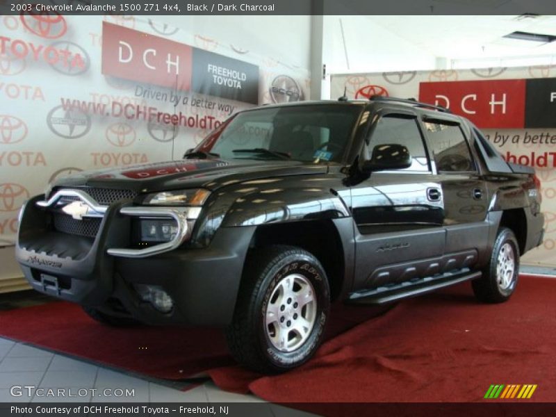 Black / Dark Charcoal 2003 Chevrolet Avalanche 1500 Z71 4x4