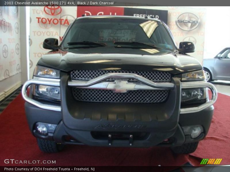 Black / Dark Charcoal 2003 Chevrolet Avalanche 1500 Z71 4x4