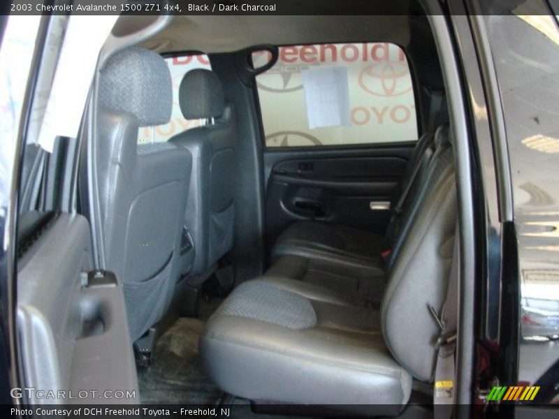 Black / Dark Charcoal 2003 Chevrolet Avalanche 1500 Z71 4x4
