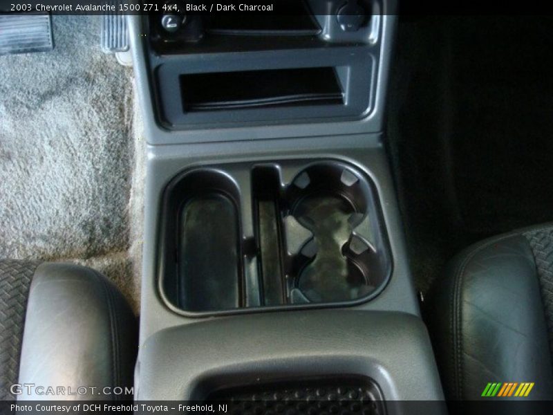 Black / Dark Charcoal 2003 Chevrolet Avalanche 1500 Z71 4x4
