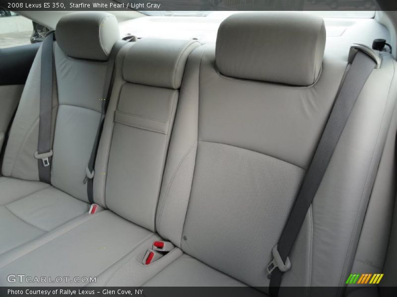 Starfire White Pearl / Light Gray 2008 Lexus ES 350