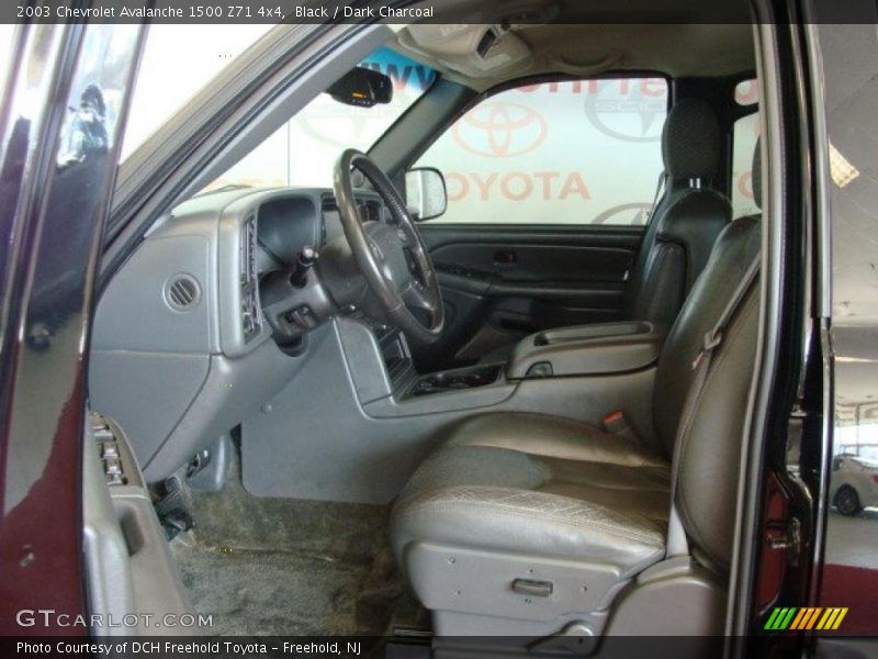 Black / Dark Charcoal 2003 Chevrolet Avalanche 1500 Z71 4x4