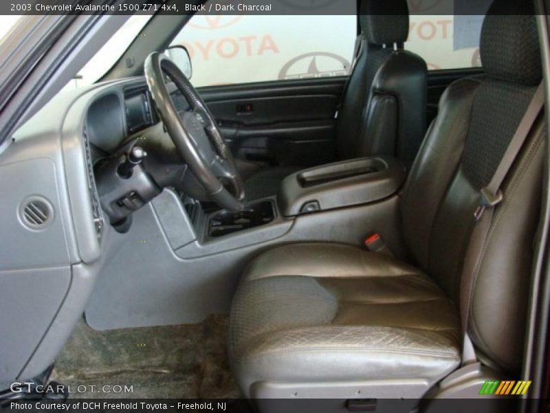 Black / Dark Charcoal 2003 Chevrolet Avalanche 1500 Z71 4x4