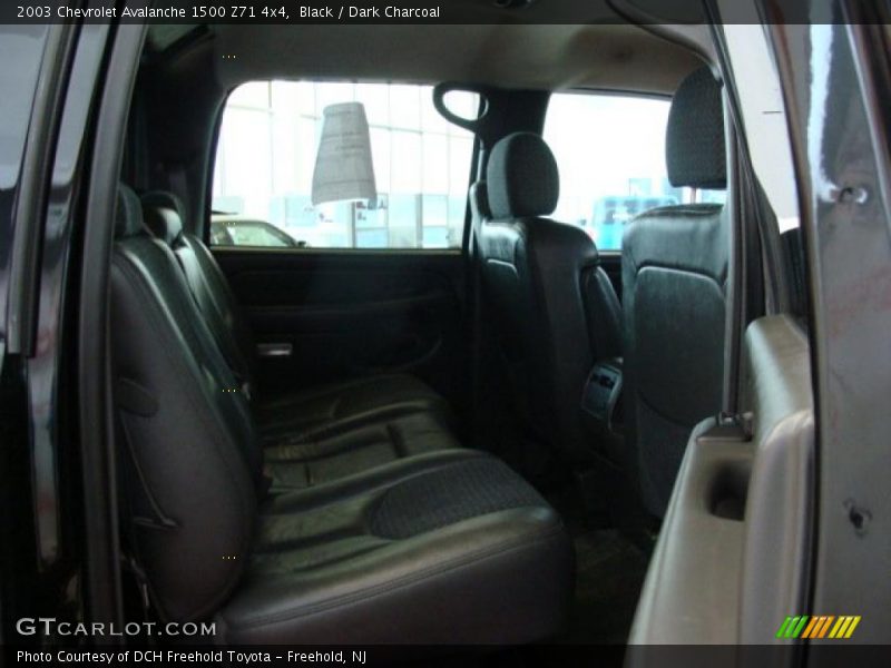 Black / Dark Charcoal 2003 Chevrolet Avalanche 1500 Z71 4x4