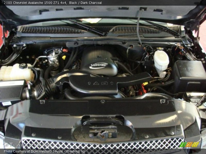 Black / Dark Charcoal 2003 Chevrolet Avalanche 1500 Z71 4x4