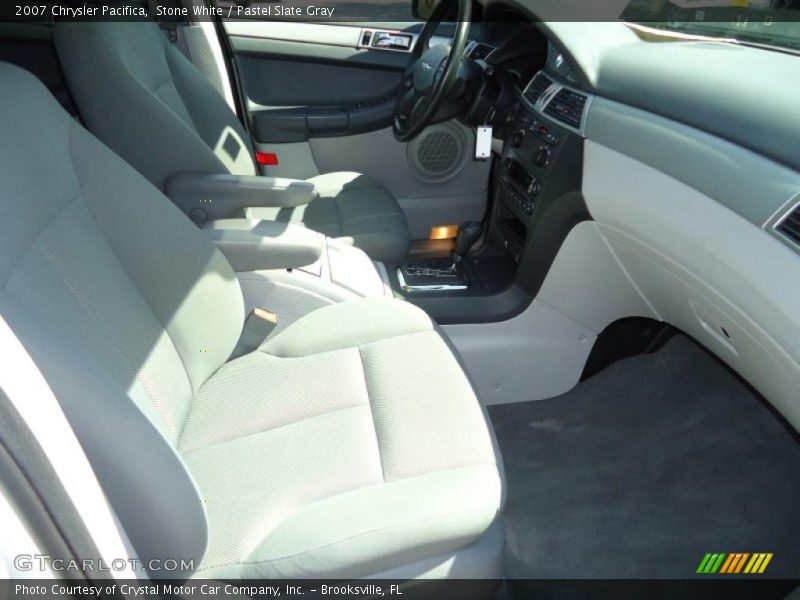 Stone White / Pastel Slate Gray 2007 Chrysler Pacifica