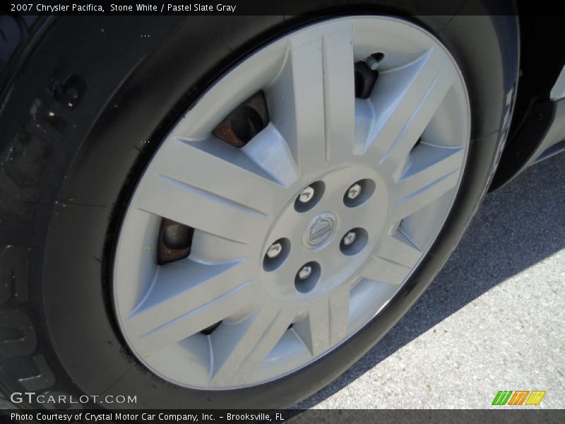 Stone White / Pastel Slate Gray 2007 Chrysler Pacifica