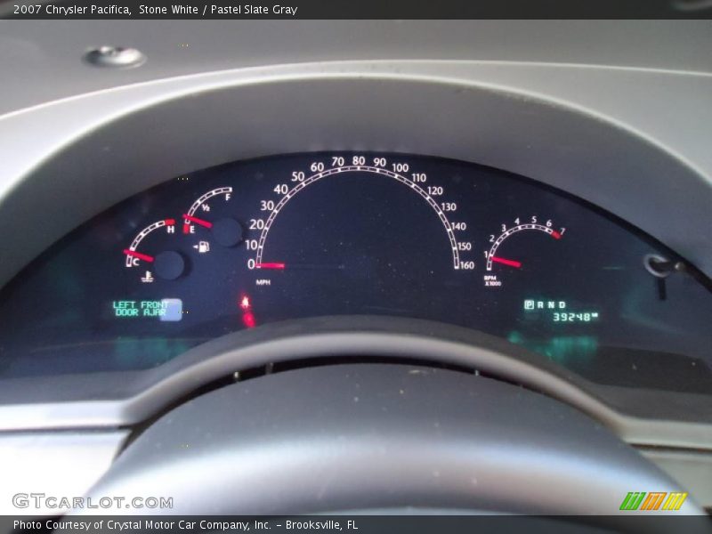 Stone White / Pastel Slate Gray 2007 Chrysler Pacifica