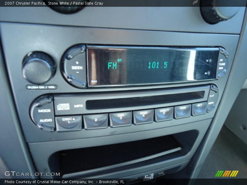 Stone White / Pastel Slate Gray 2007 Chrysler Pacifica