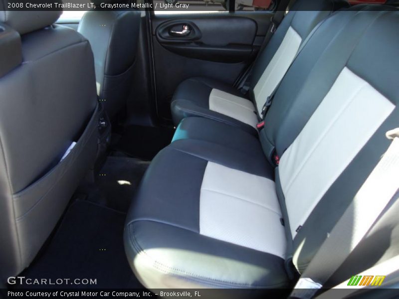Graystone Metallic / Light Gray 2008 Chevrolet TrailBlazer LT