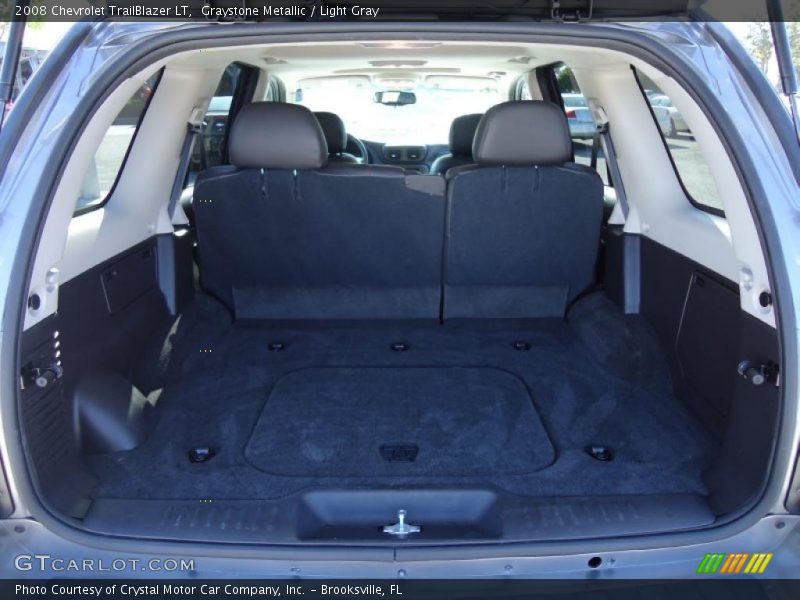 Graystone Metallic / Light Gray 2008 Chevrolet TrailBlazer LT