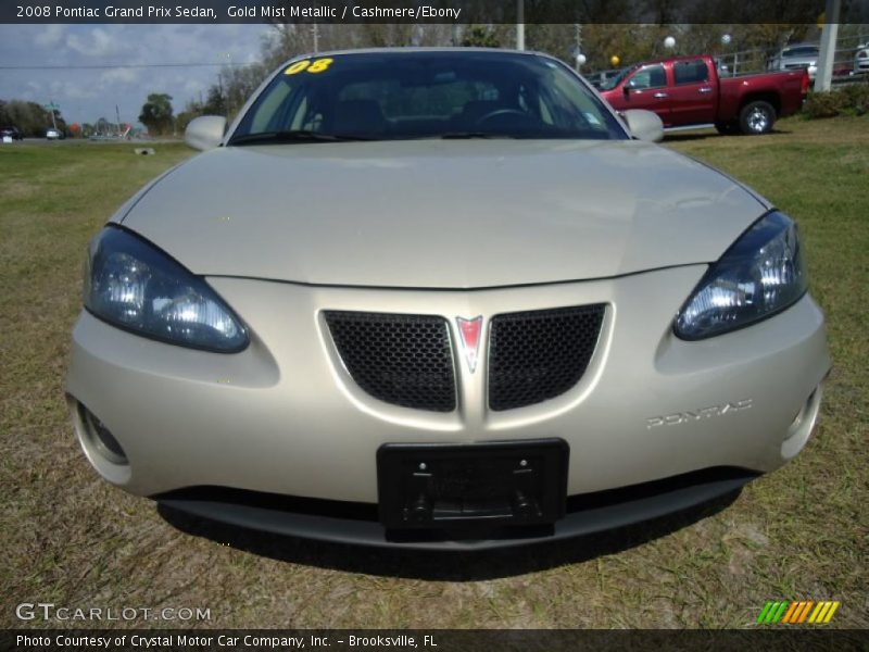 Gold Mist Metallic / Cashmere/Ebony 2008 Pontiac Grand Prix Sedan