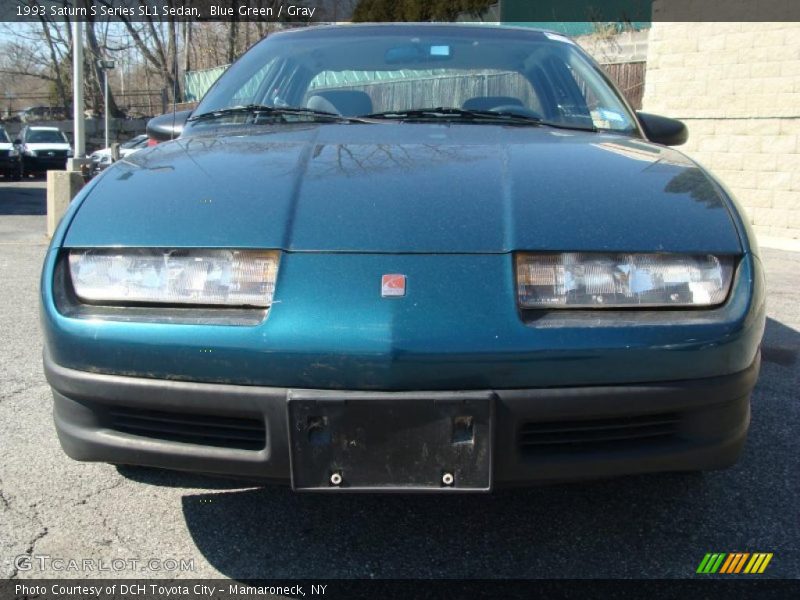 Blue Green / Gray 1993 Saturn S Series SL1 Sedan