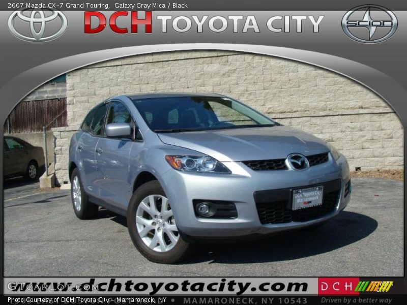 Galaxy Gray Mica / Black 2007 Mazda CX-7 Grand Touring