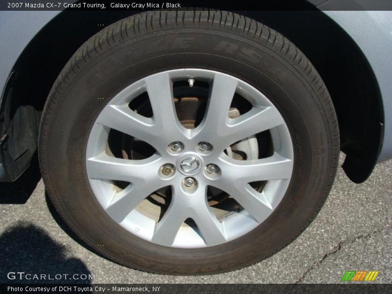 Galaxy Gray Mica / Black 2007 Mazda CX-7 Grand Touring