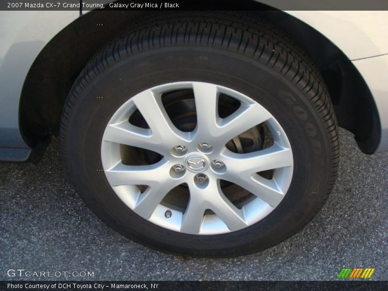 Galaxy Gray Mica / Black 2007 Mazda CX-7 Grand Touring