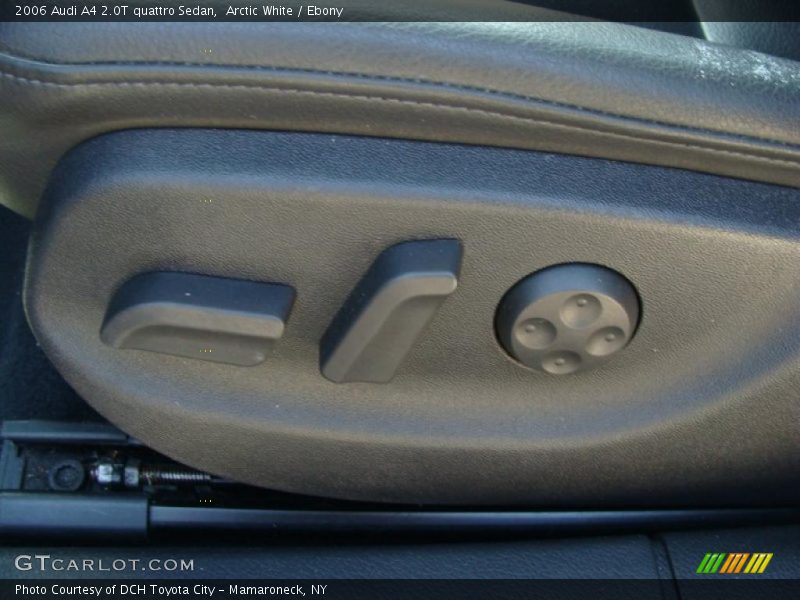 Arctic White / Ebony 2006 Audi A4 2.0T quattro Sedan