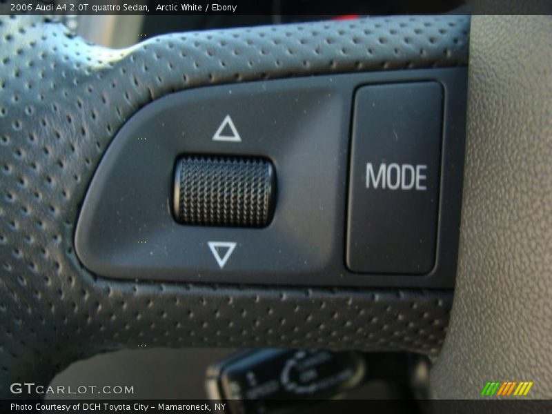 Arctic White / Ebony 2006 Audi A4 2.0T quattro Sedan