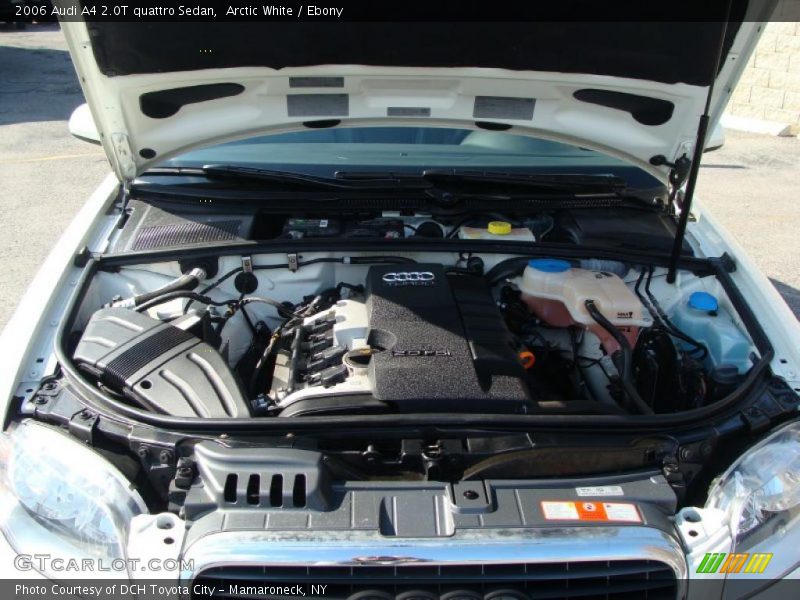 Arctic White / Ebony 2006 Audi A4 2.0T quattro Sedan