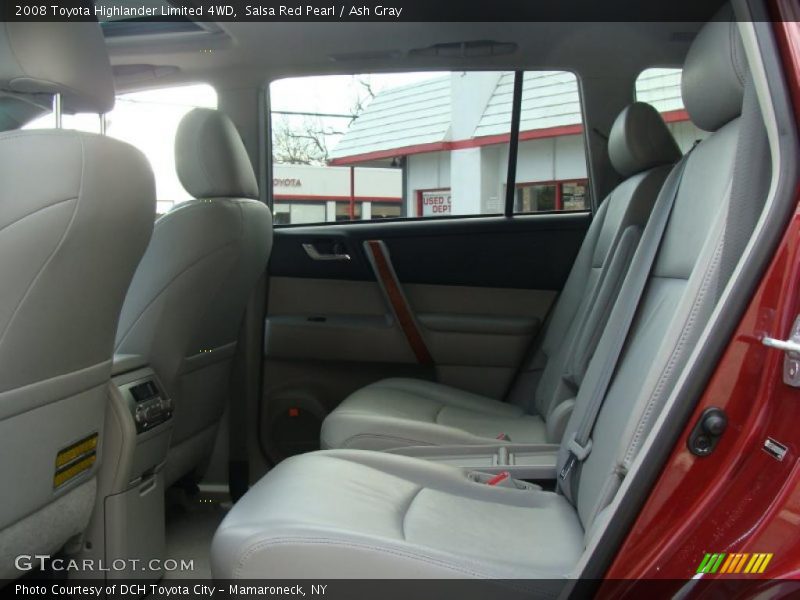 Salsa Red Pearl / Ash Gray 2008 Toyota Highlander Limited 4WD
