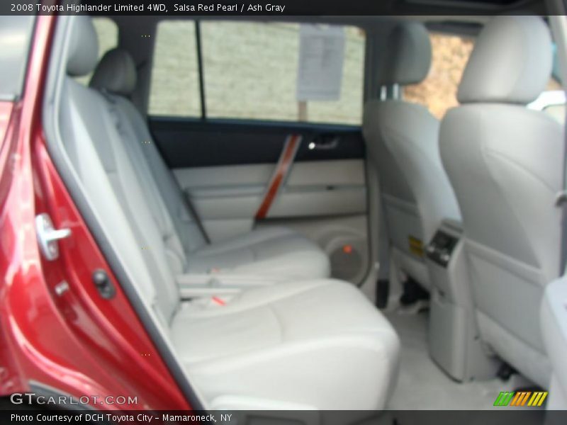 Salsa Red Pearl / Ash Gray 2008 Toyota Highlander Limited 4WD