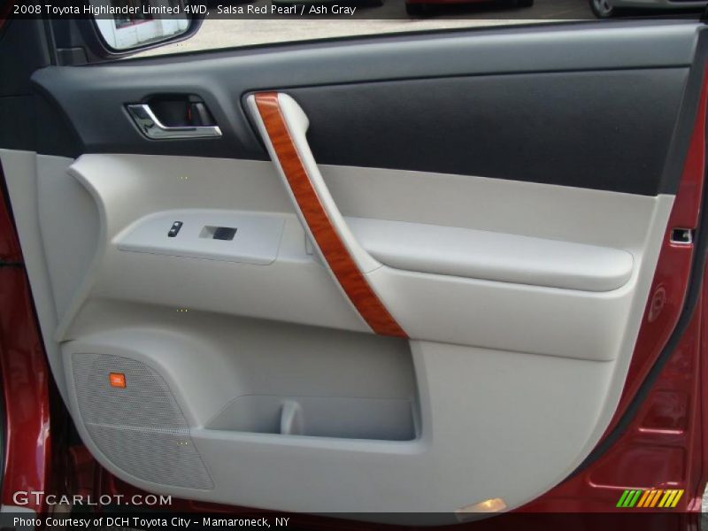 Salsa Red Pearl / Ash Gray 2008 Toyota Highlander Limited 4WD