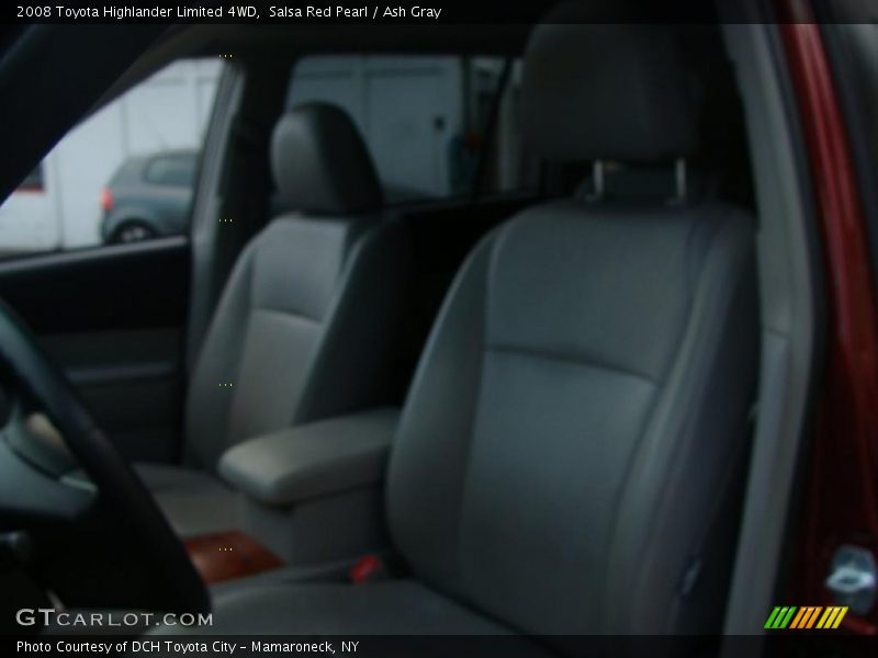 Salsa Red Pearl / Ash Gray 2008 Toyota Highlander Limited 4WD