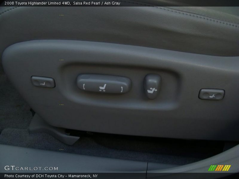 Salsa Red Pearl / Ash Gray 2008 Toyota Highlander Limited 4WD