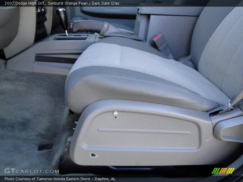 Sunburst Orange Pearl / Dark Slate Gray 2007 Dodge Nitro SXT