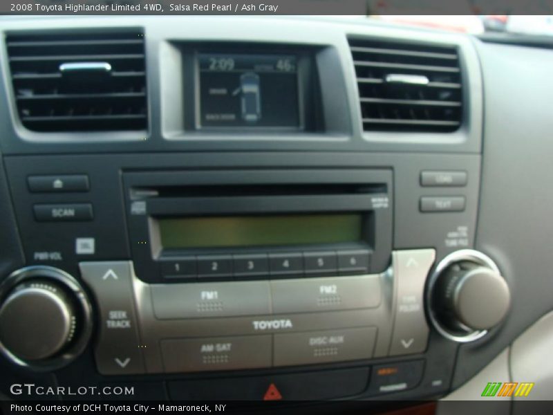 Salsa Red Pearl / Ash Gray 2008 Toyota Highlander Limited 4WD