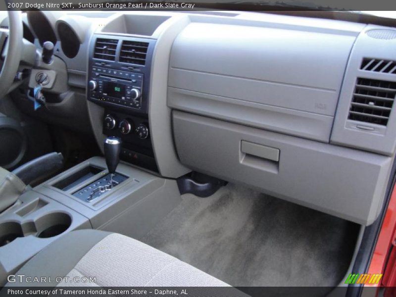 Sunburst Orange Pearl / Dark Slate Gray 2007 Dodge Nitro SXT