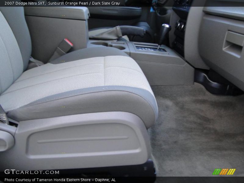 Sunburst Orange Pearl / Dark Slate Gray 2007 Dodge Nitro SXT