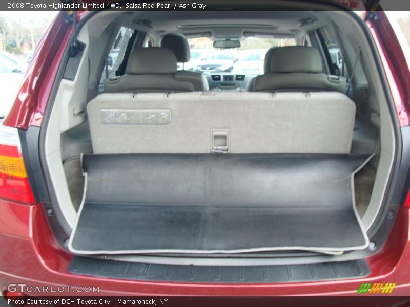 Salsa Red Pearl / Ash Gray 2008 Toyota Highlander Limited 4WD