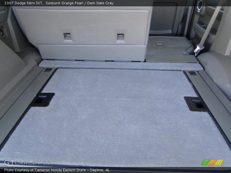 Sunburst Orange Pearl / Dark Slate Gray 2007 Dodge Nitro SXT