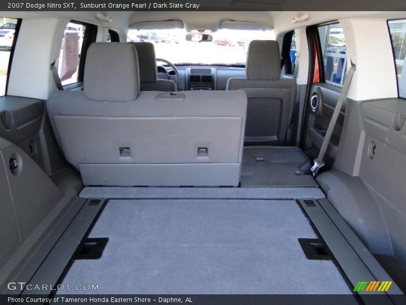 Sunburst Orange Pearl / Dark Slate Gray 2007 Dodge Nitro SXT