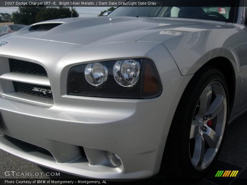 Bright Silver Metallic / Dark Slate Gray/Light Slate Gray 2007 Dodge Charger SRT-8