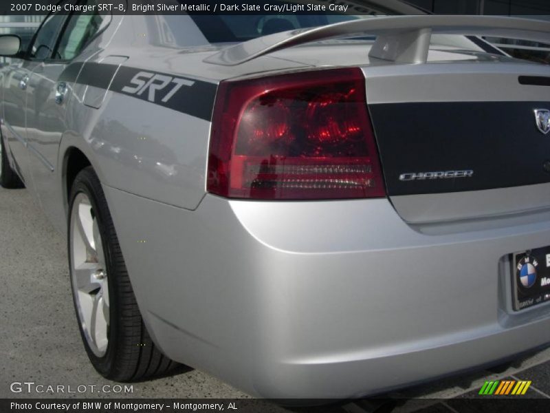 Bright Silver Metallic / Dark Slate Gray/Light Slate Gray 2007 Dodge Charger SRT-8