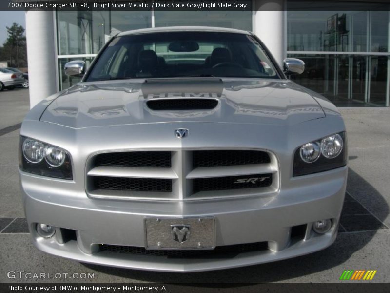 Bright Silver Metallic / Dark Slate Gray/Light Slate Gray 2007 Dodge Charger SRT-8