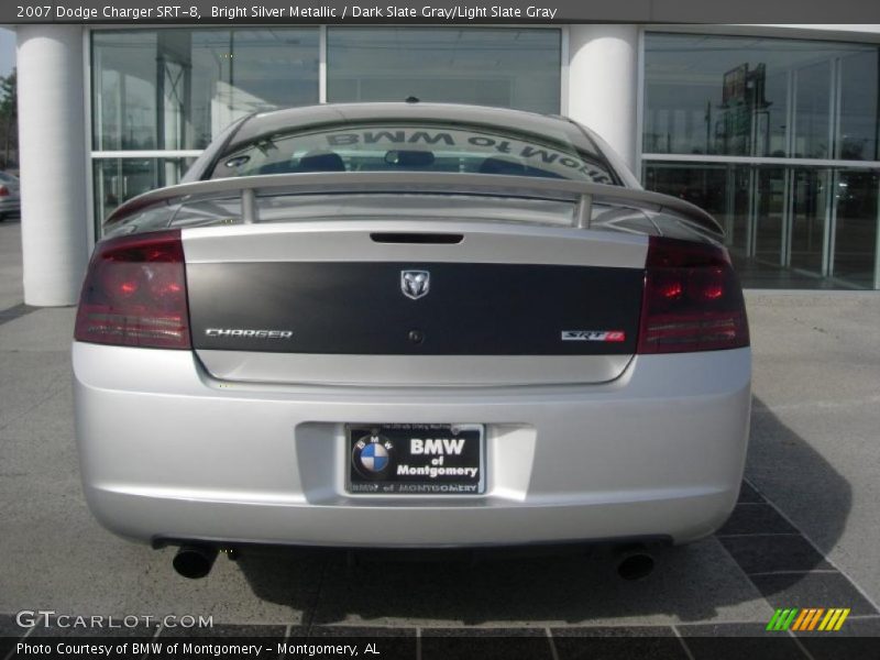 Bright Silver Metallic / Dark Slate Gray/Light Slate Gray 2007 Dodge Charger SRT-8