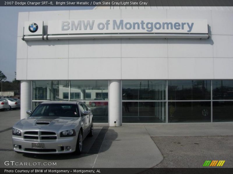 Bright Silver Metallic / Dark Slate Gray/Light Slate Gray 2007 Dodge Charger SRT-8