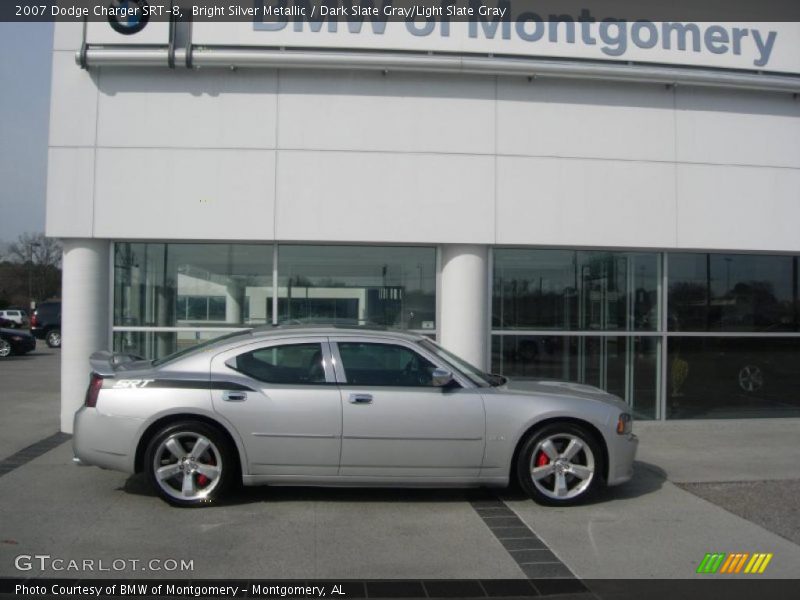 Bright Silver Metallic / Dark Slate Gray/Light Slate Gray 2007 Dodge Charger SRT-8