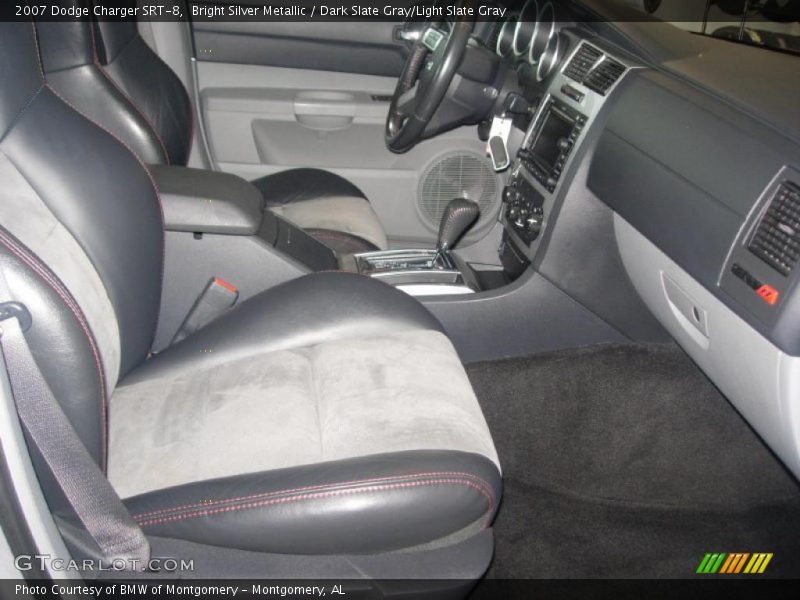 Bright Silver Metallic / Dark Slate Gray/Light Slate Gray 2007 Dodge Charger SRT-8