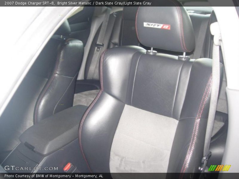 Bright Silver Metallic / Dark Slate Gray/Light Slate Gray 2007 Dodge Charger SRT-8