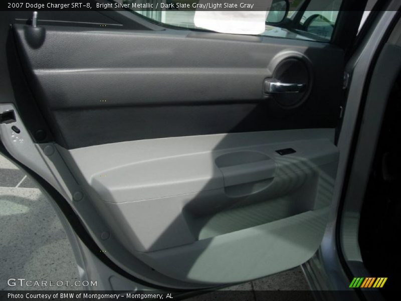 Bright Silver Metallic / Dark Slate Gray/Light Slate Gray 2007 Dodge Charger SRT-8