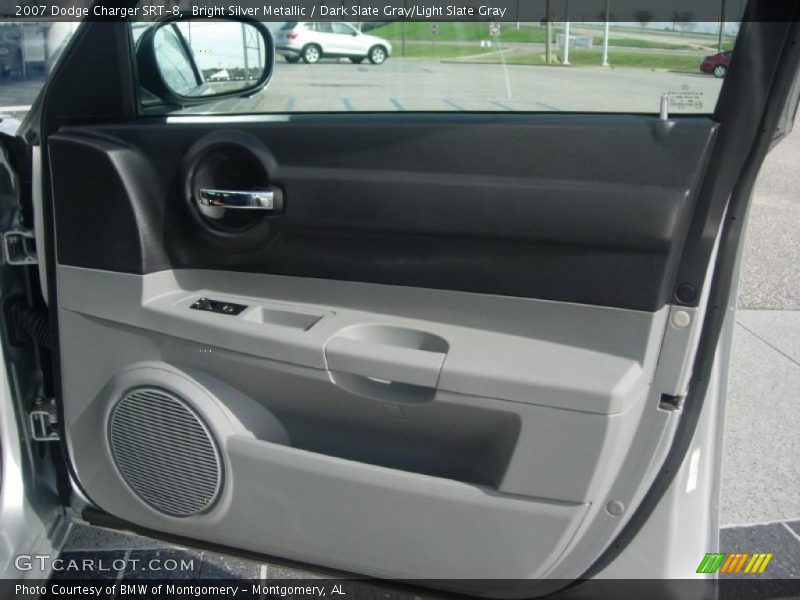 Bright Silver Metallic / Dark Slate Gray/Light Slate Gray 2007 Dodge Charger SRT-8