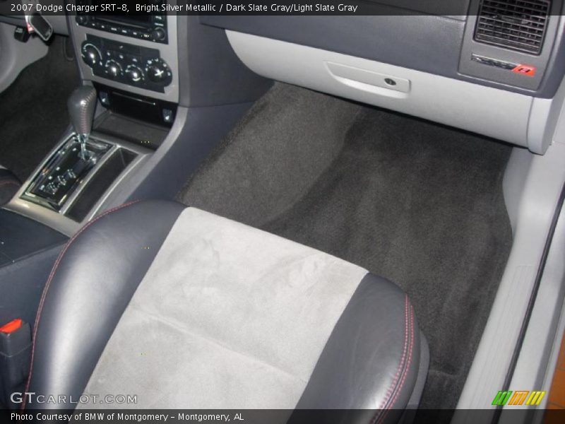 Bright Silver Metallic / Dark Slate Gray/Light Slate Gray 2007 Dodge Charger SRT-8