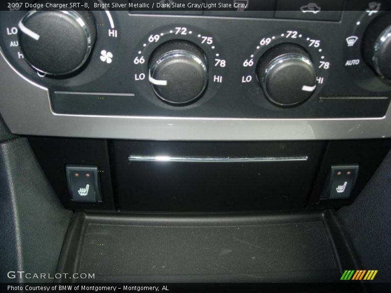Bright Silver Metallic / Dark Slate Gray/Light Slate Gray 2007 Dodge Charger SRT-8