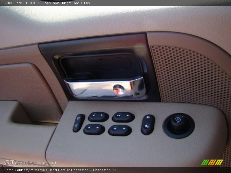 Bright Red / Tan 2008 Ford F150 XLT SuperCrew