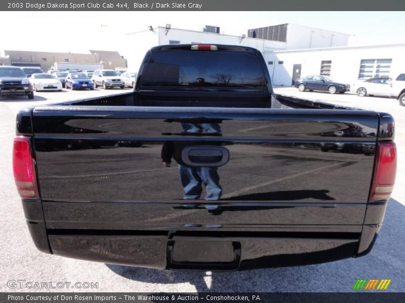 Black / Dark Slate Gray 2003 Dodge Dakota Sport Club Cab 4x4
